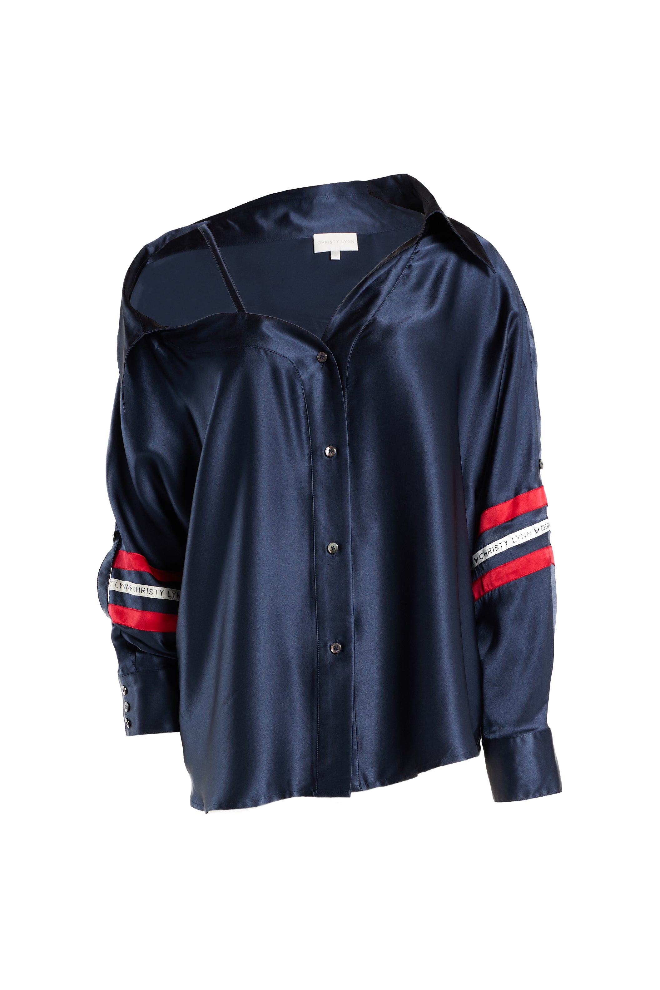 Texans Dasha Top - Deep Steel Blue