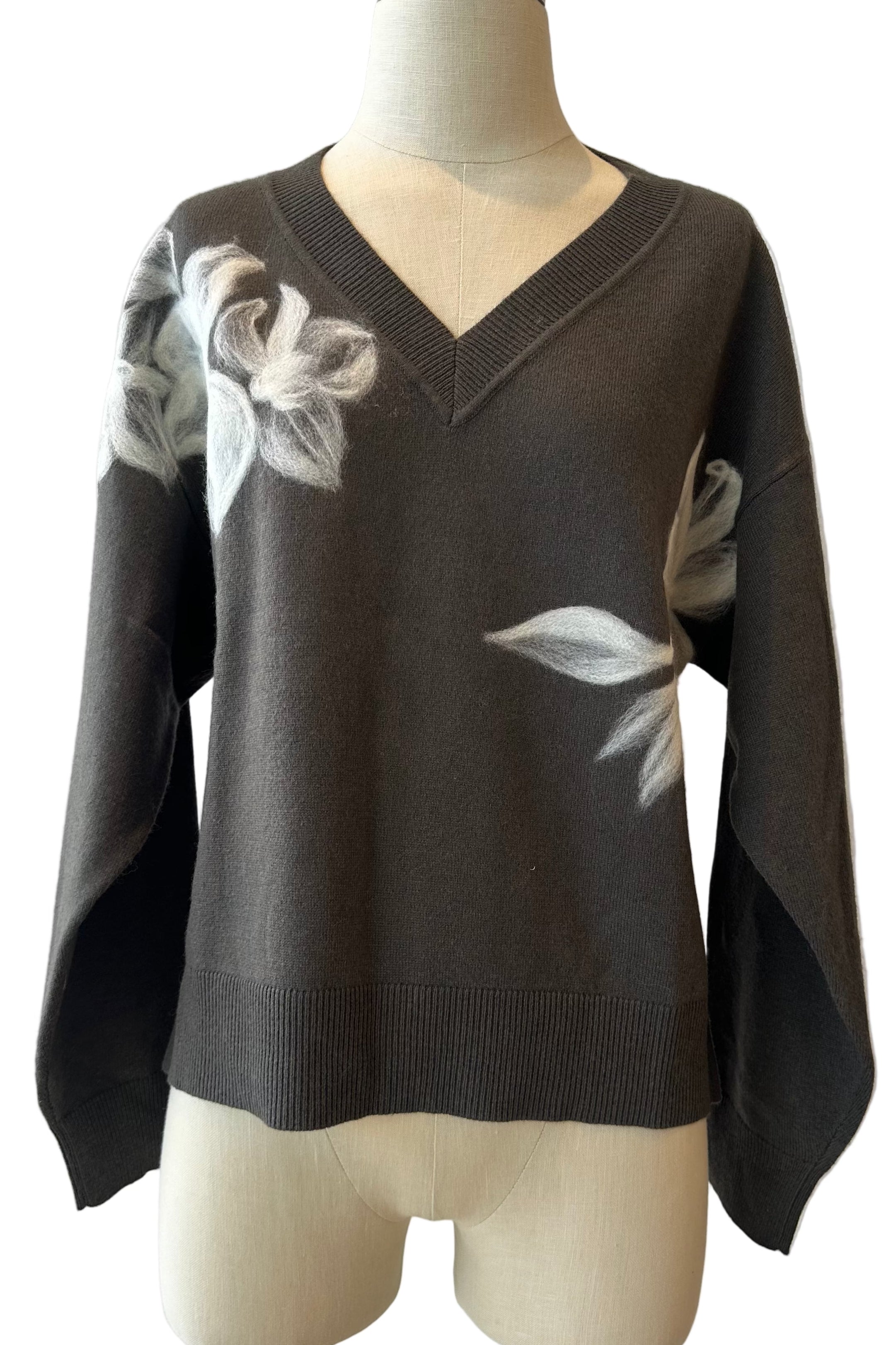 Vivienne Sweater - Moonshadow Olive