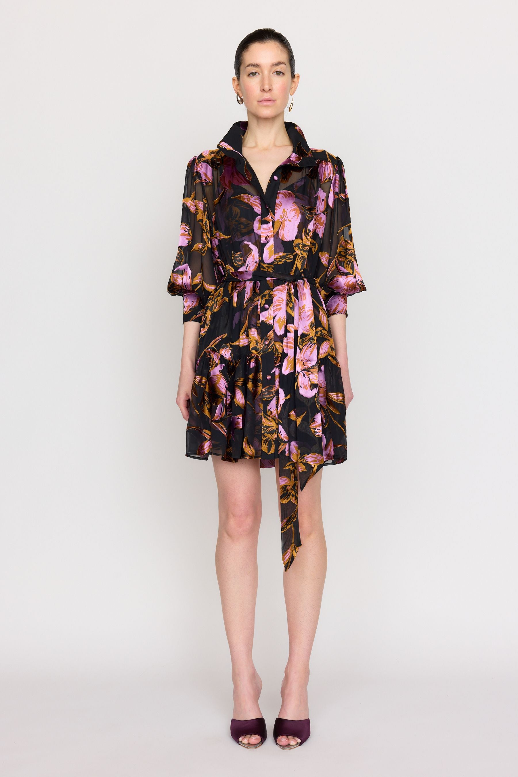 Emi Dress - Evening Lily