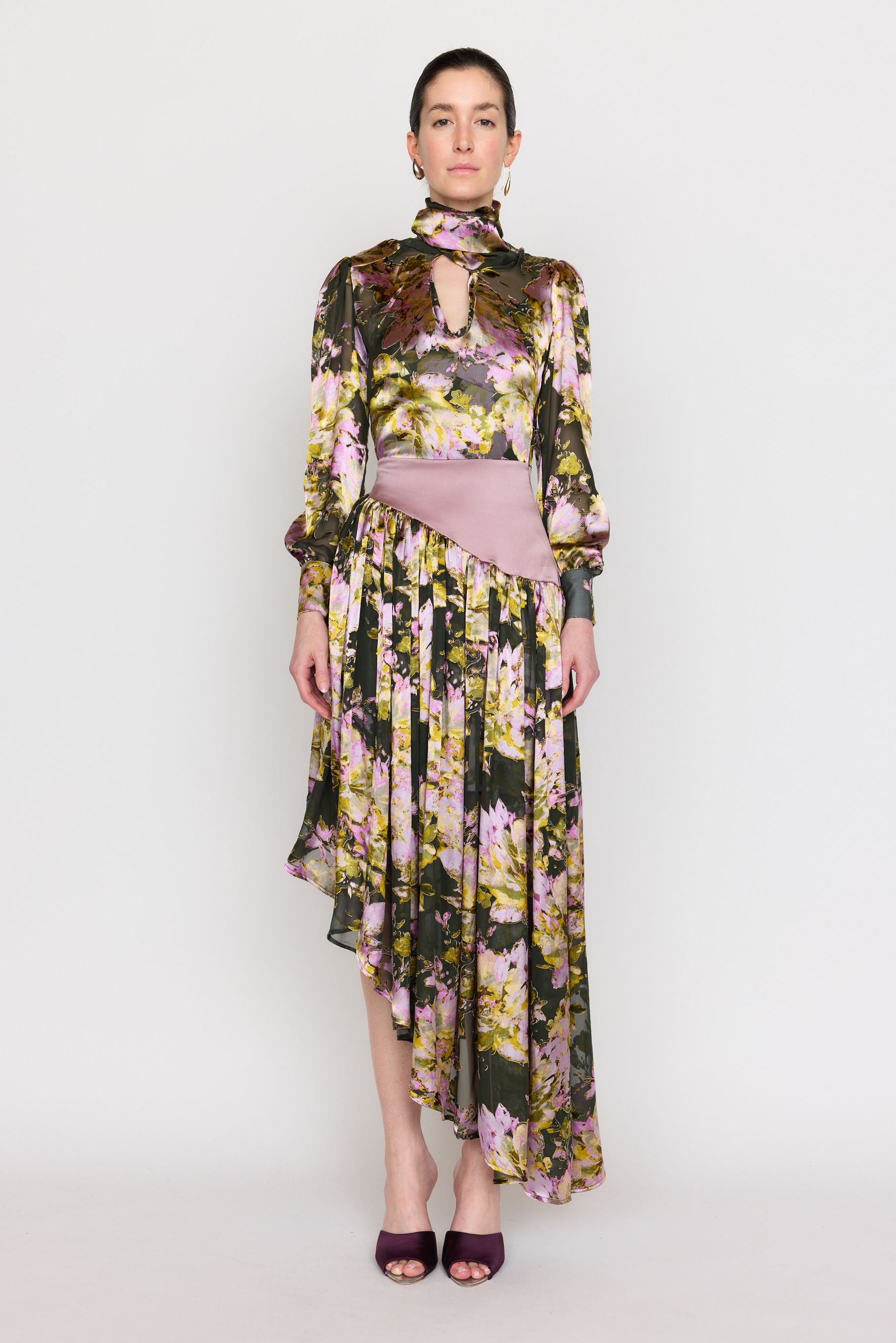 Nikiya Dress - Midnight Garden