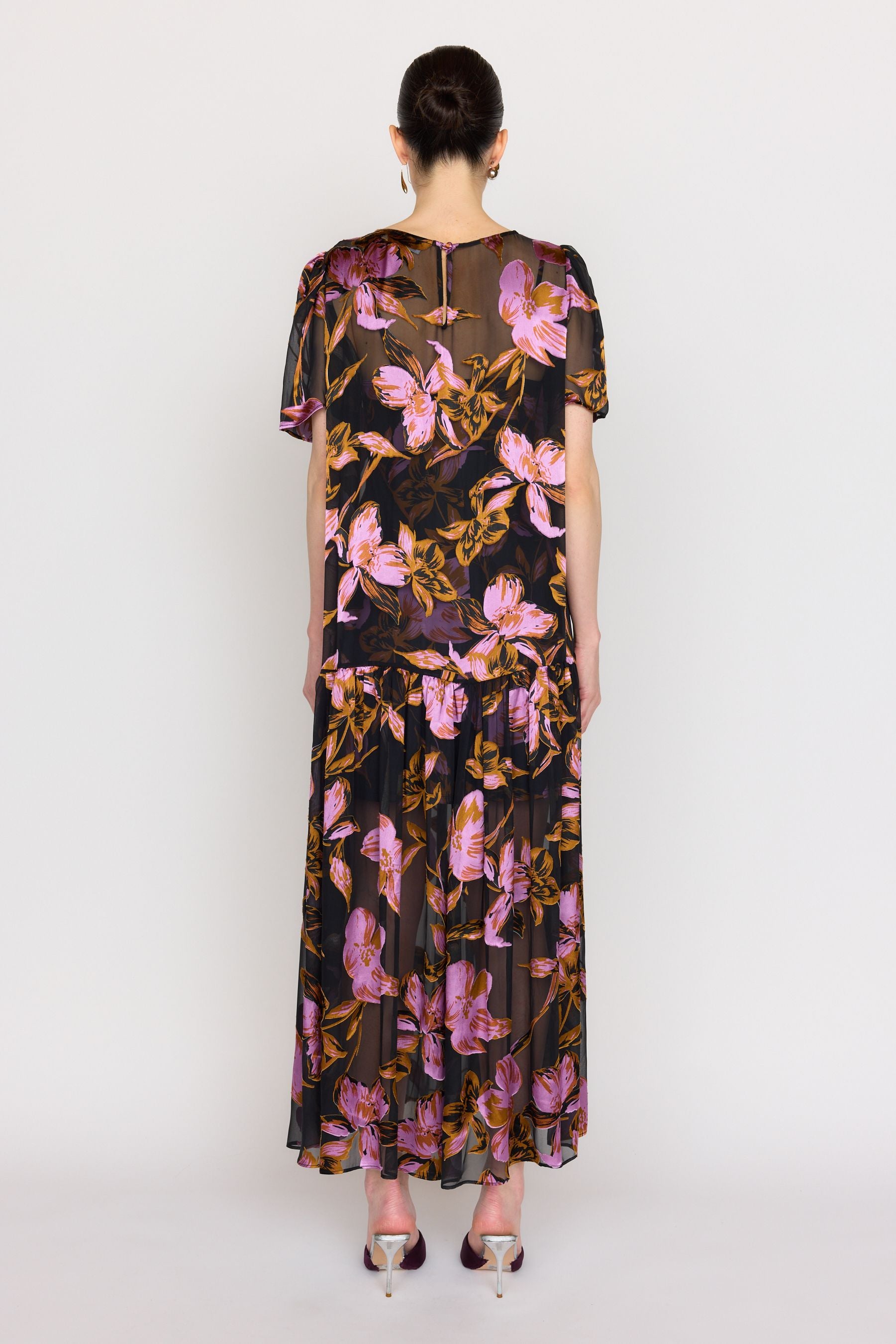 Adele Dress - Evening Lily