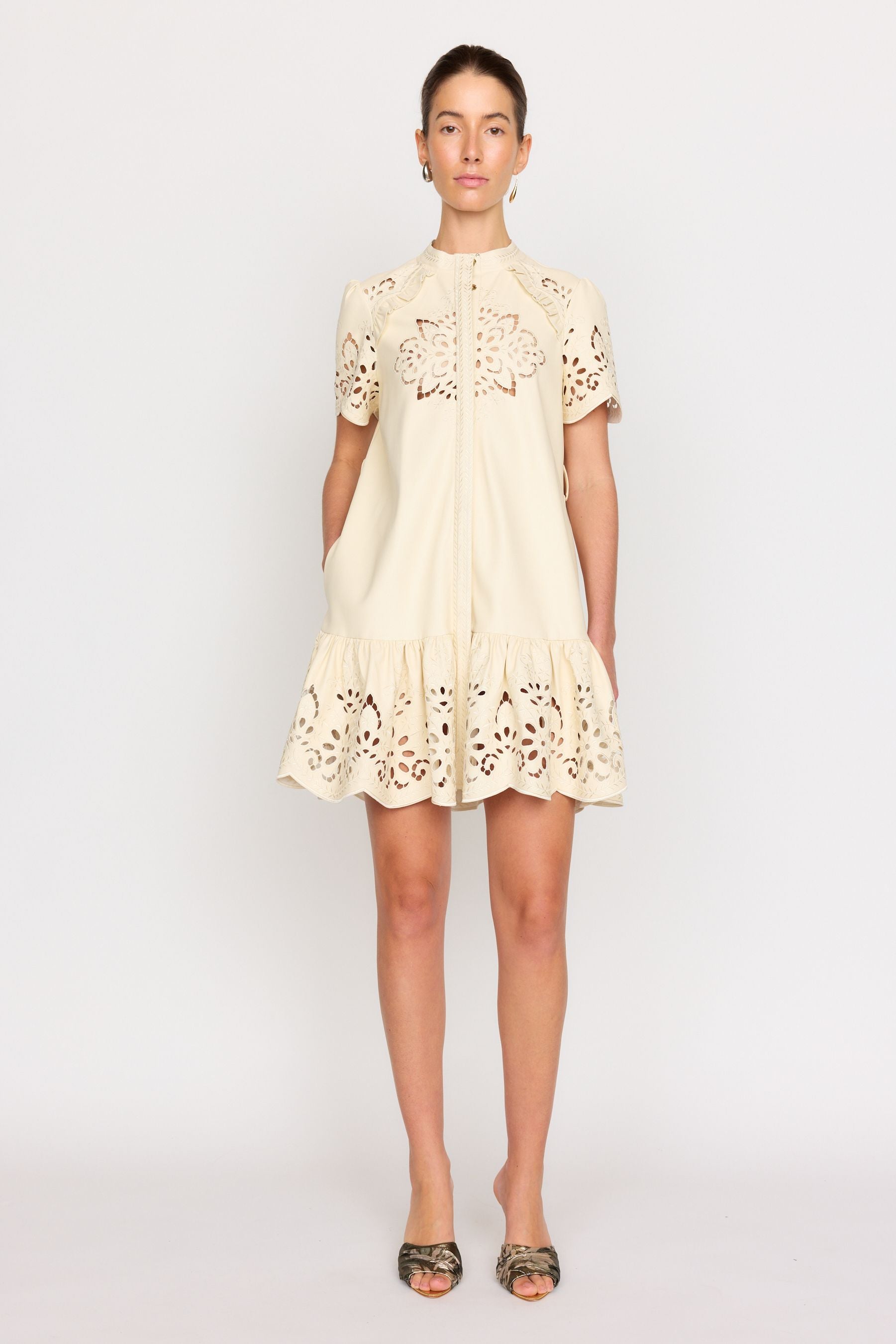 Carrie Dress - Porcelain