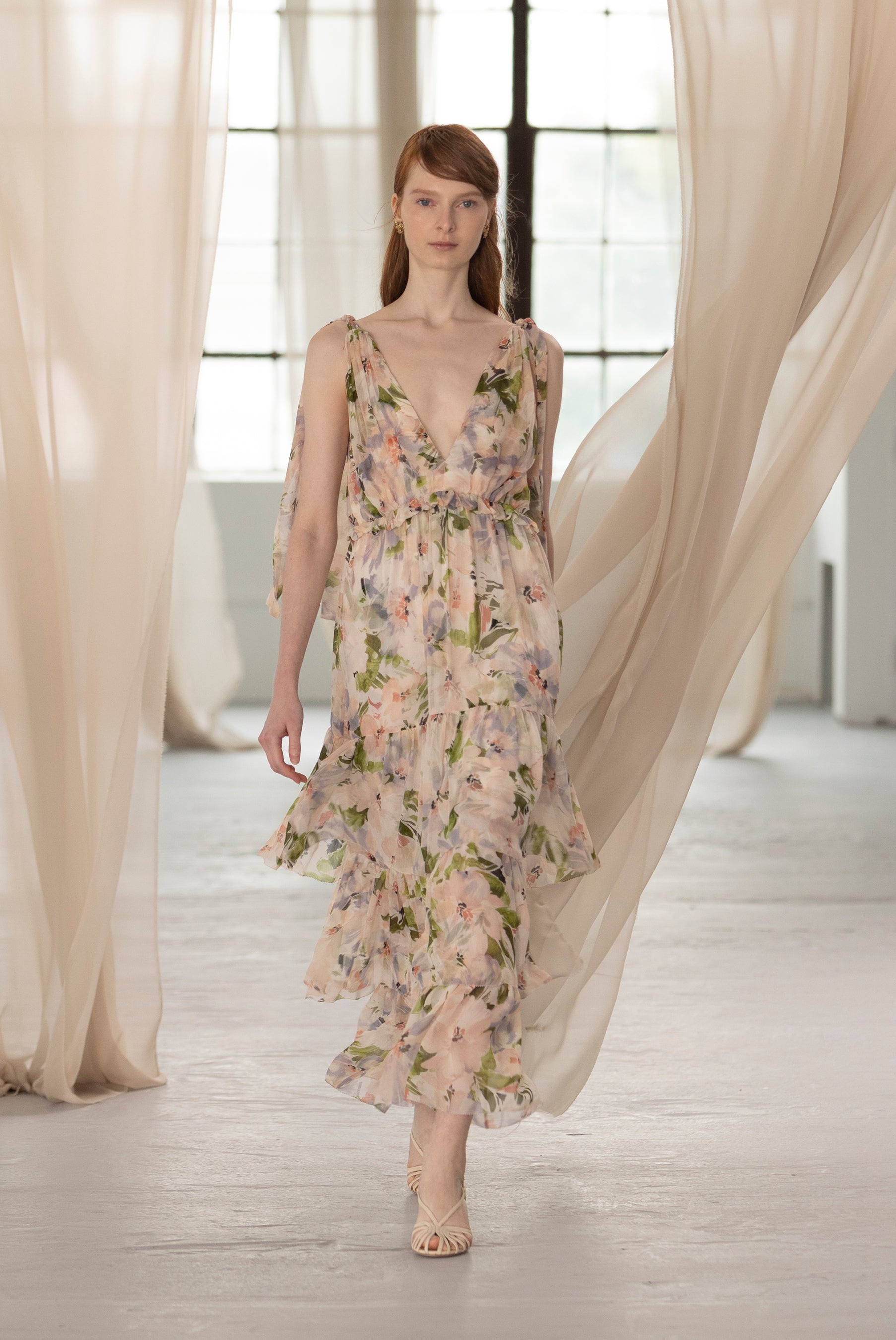 Alexa Dress- Lilac Floral
