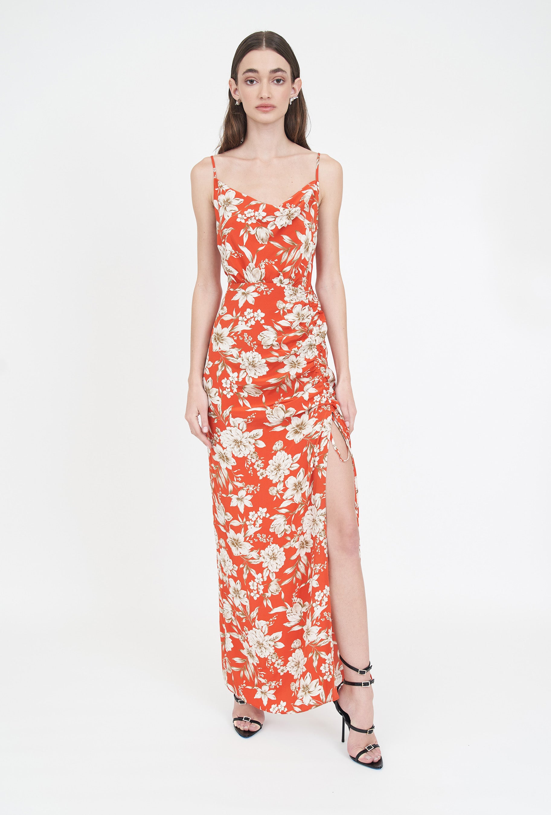 Claude Dress - Red Magnolia