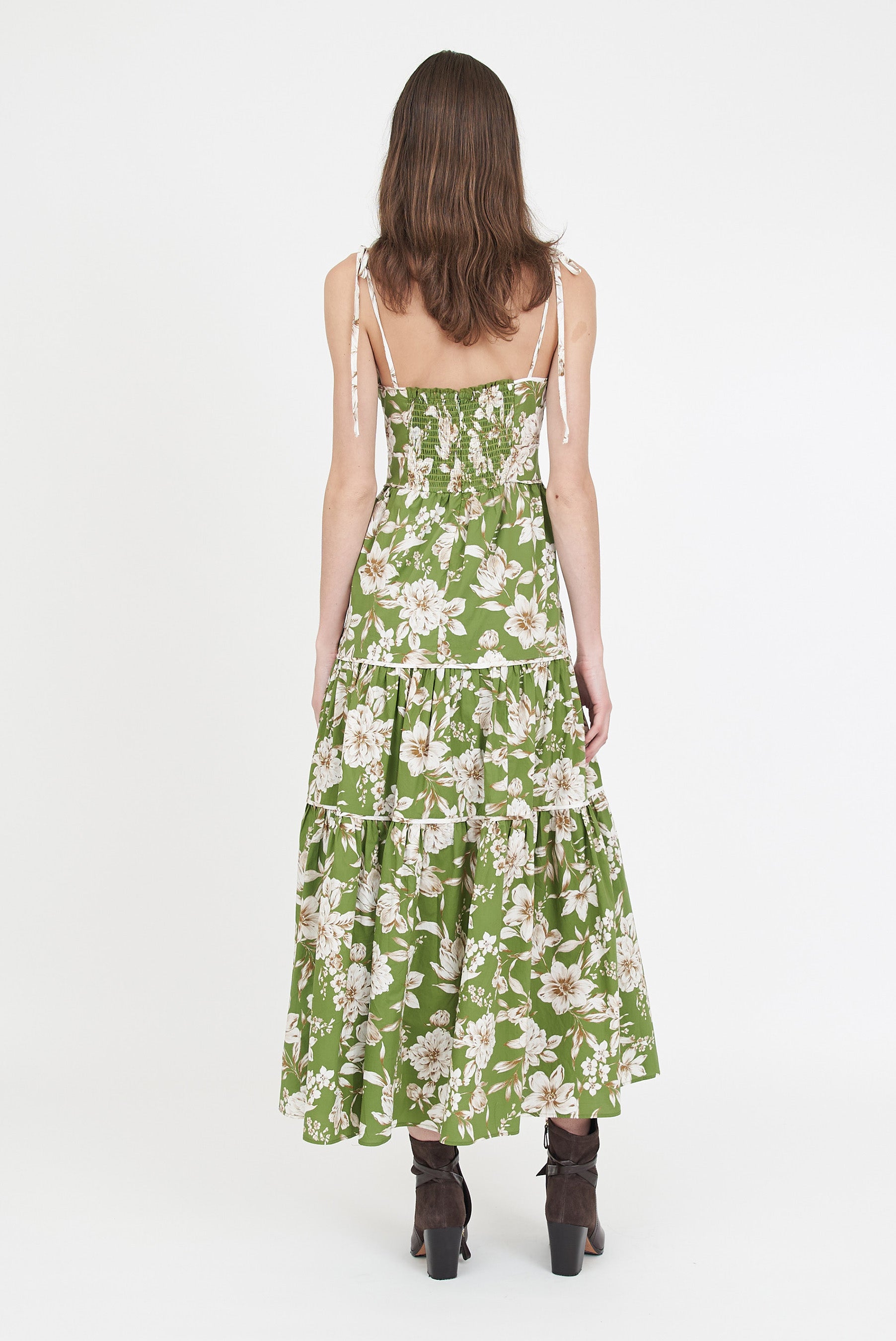 Saphina Dress - Green Magnolia