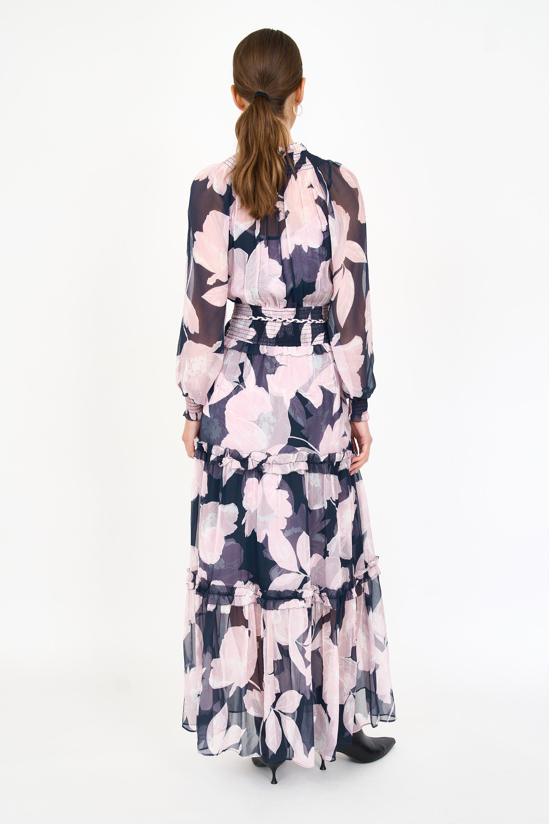 Florence Dress - Midnight Blossom