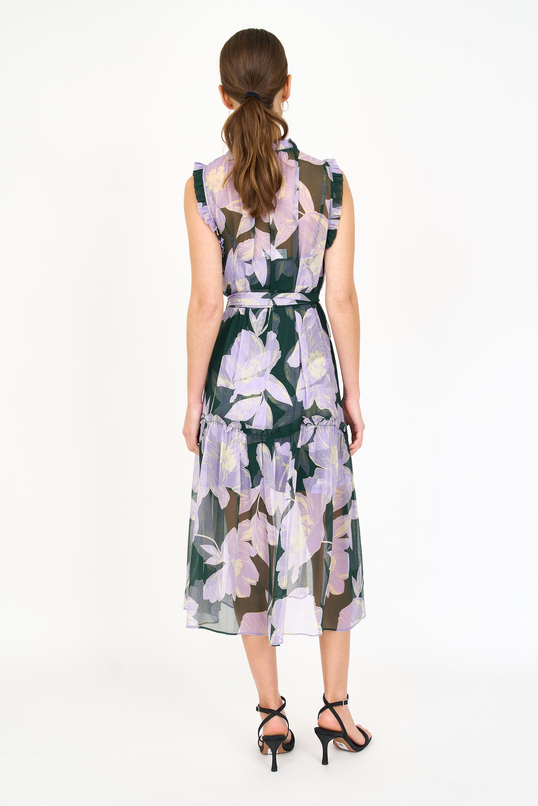 Gemma Dress - Green Blossom