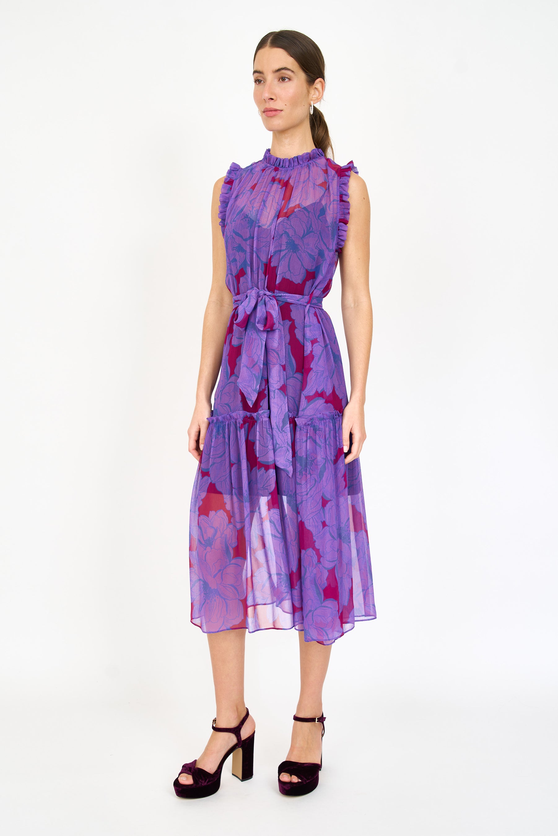 Gemma Dress - Vibrant Bloom