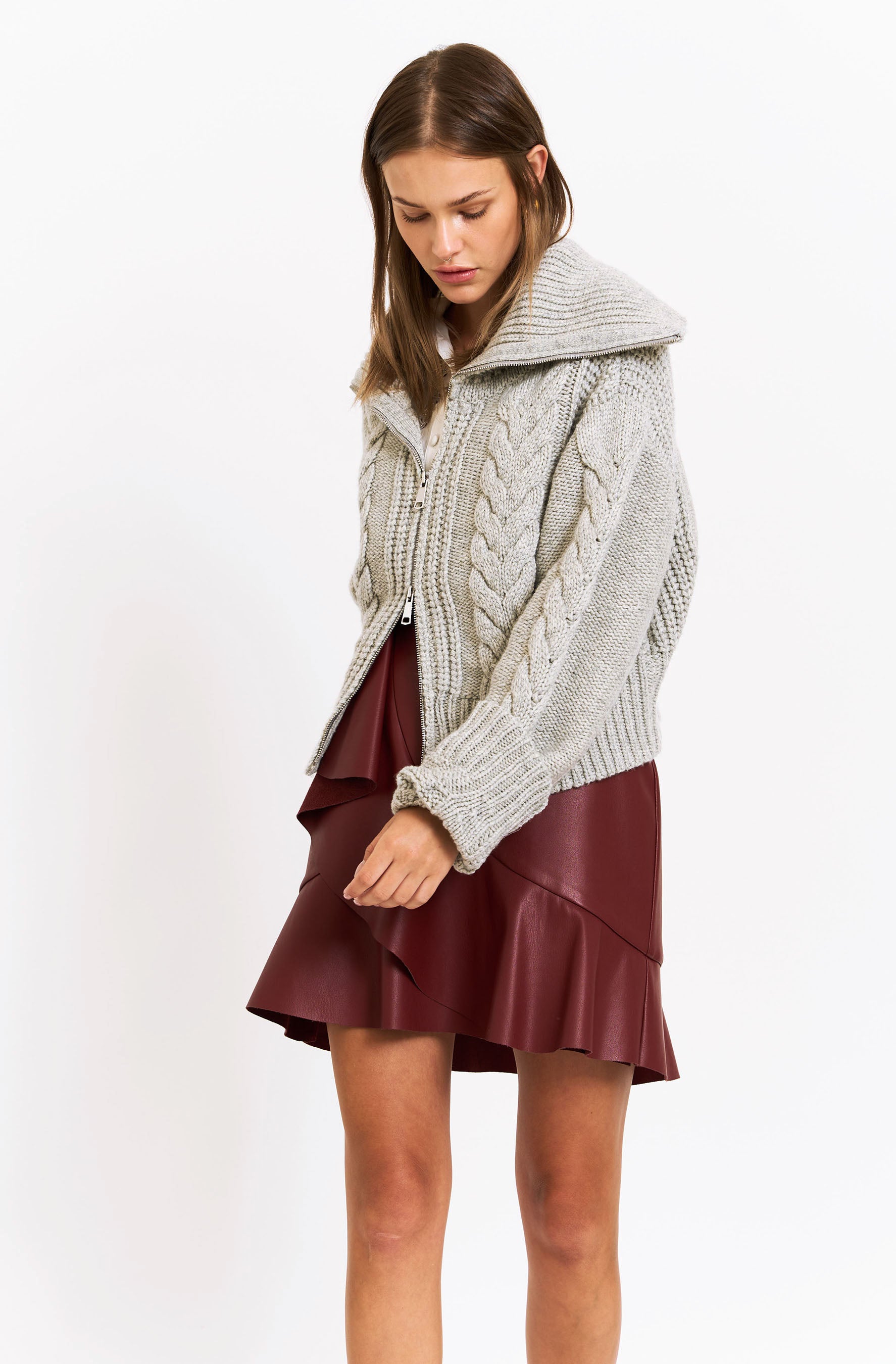 Ivy Cardigan - Heather