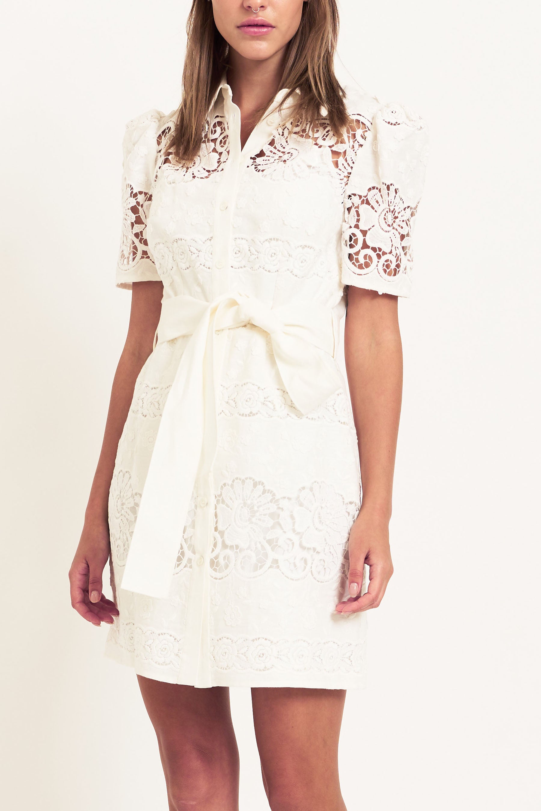 Valencia Dress - White