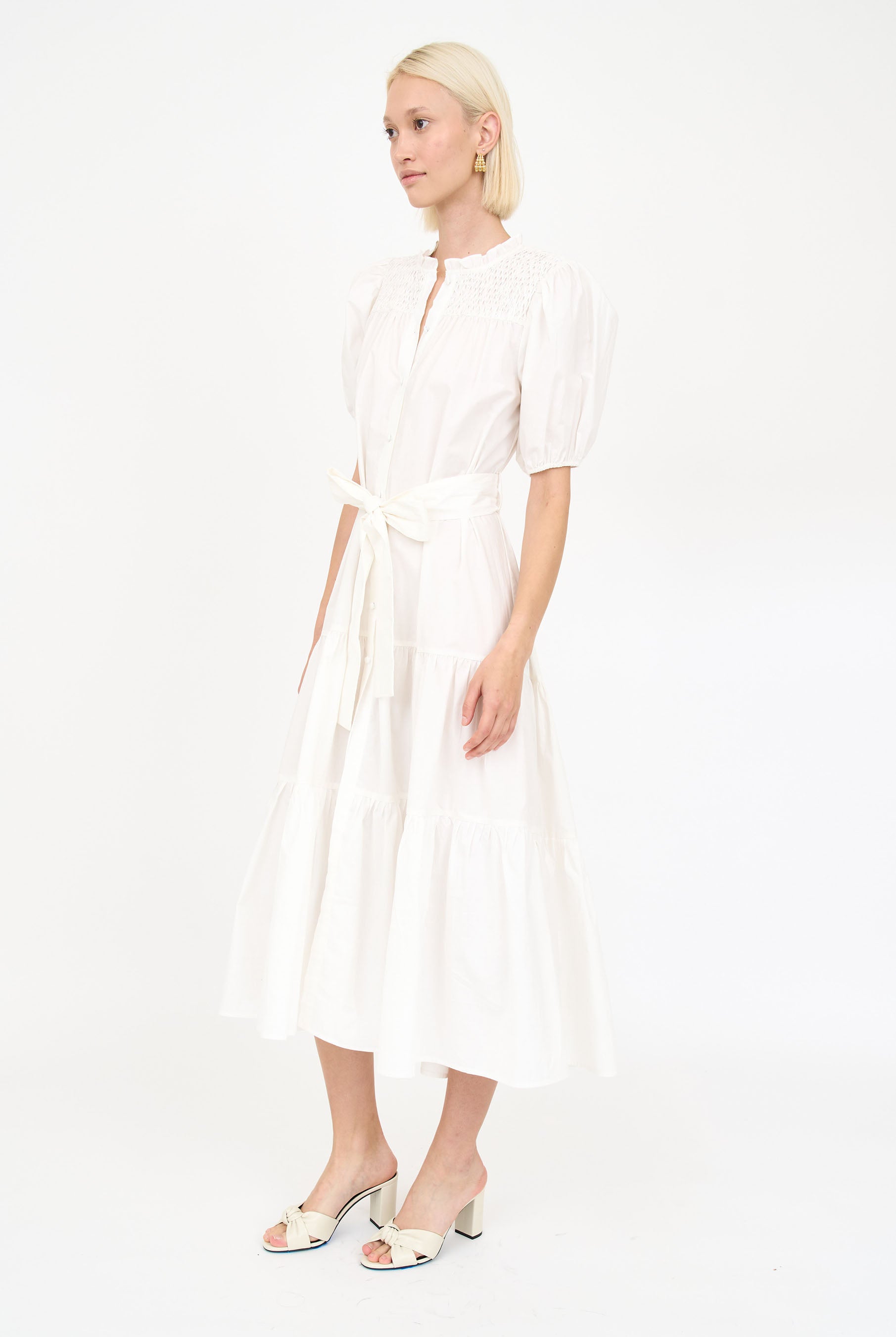 Eleanor Dress - White