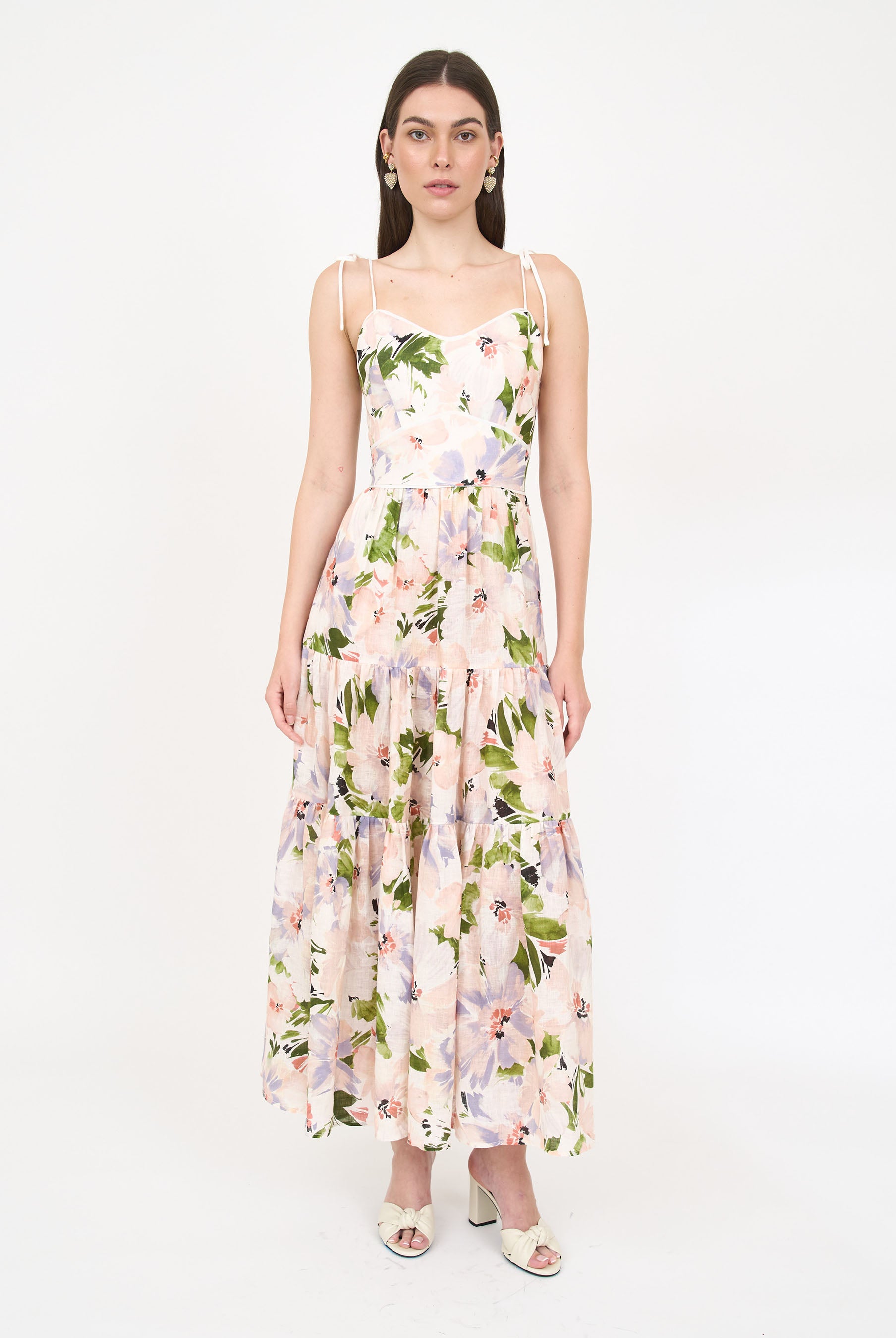 Saphina Dress- Lilac Floral