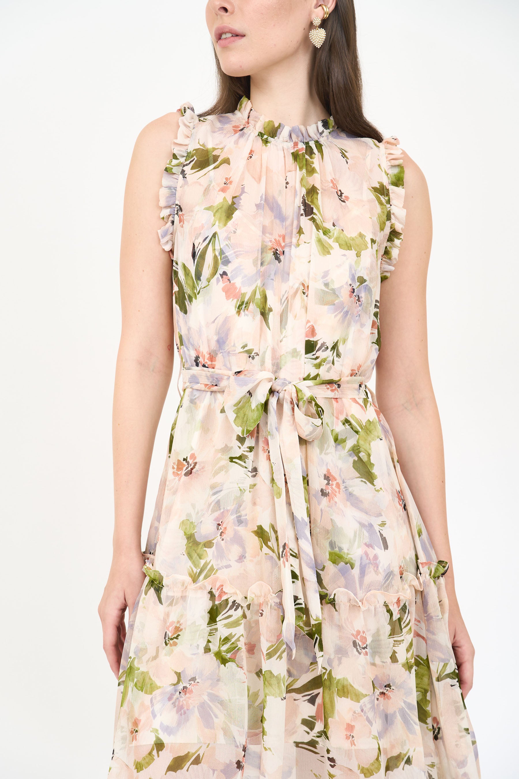 Gemma Dress - Lilac Floral