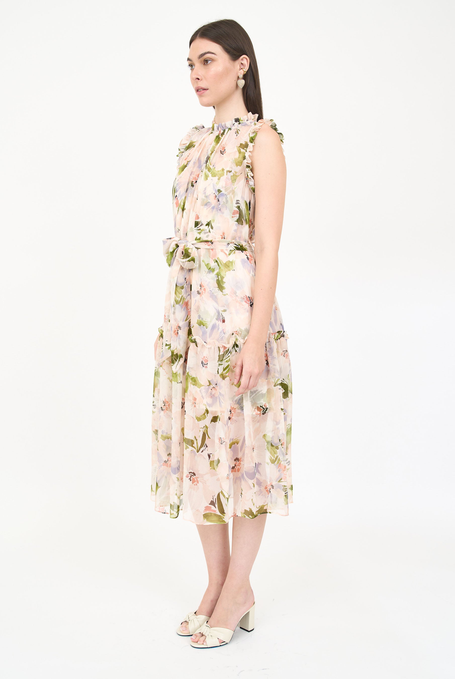 Gemma Dress - Lilac Floral
